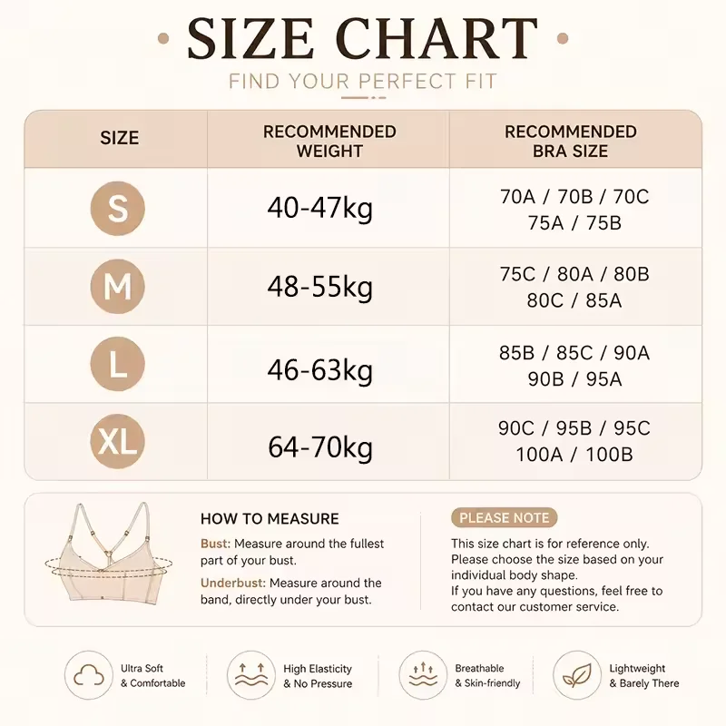FINETOO Women's 3 Ways to Wear Halter Neck Backless Bralette Seamless Thin-Strapped Gather Bra Female Sexy Solid Color Underwear image 6