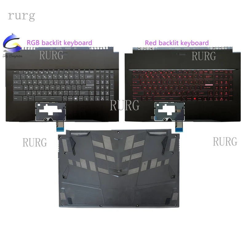 R+ Brand new, suitable for MSI GF75 MS-17F1 17F2 17F3 17F4 17F5 top shell palm rest cover/bottom cover