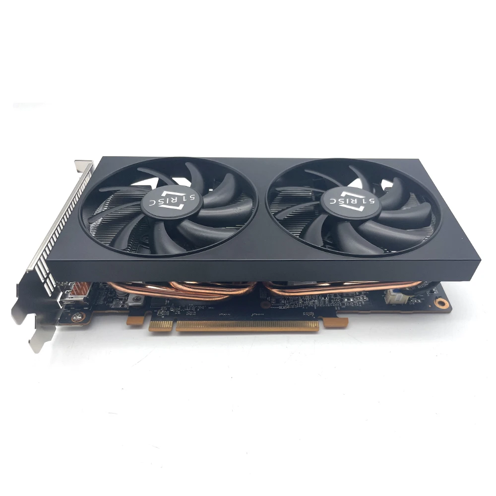 SHELI 51RISC RX6600XT 8GB Video Card GPU GDDR6 128-bit 14 Gbps 7nm graphics card Support Desktop CPU placa de video