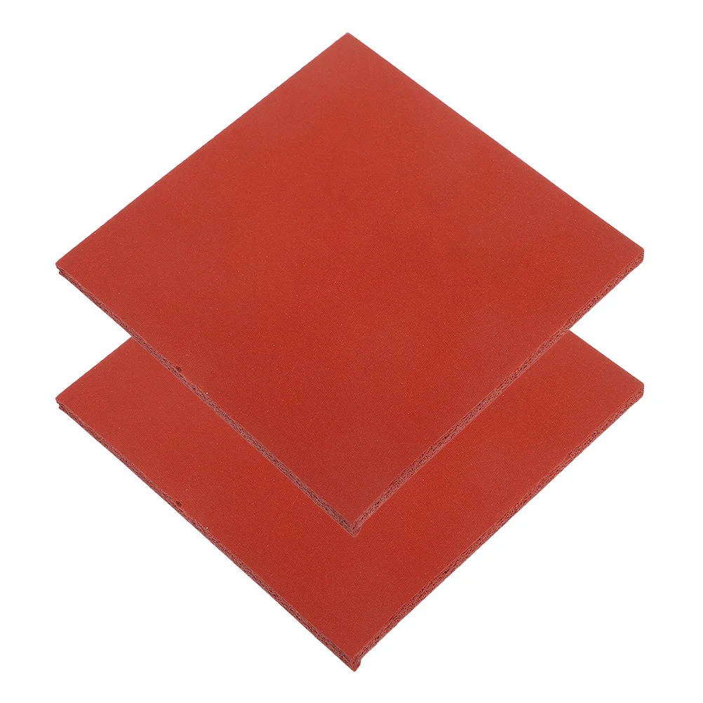 

2pcs Silicone Heat Press Pad Reusable Washable Small Square Mat For Sublimation Machine Transfer Craft Supplies