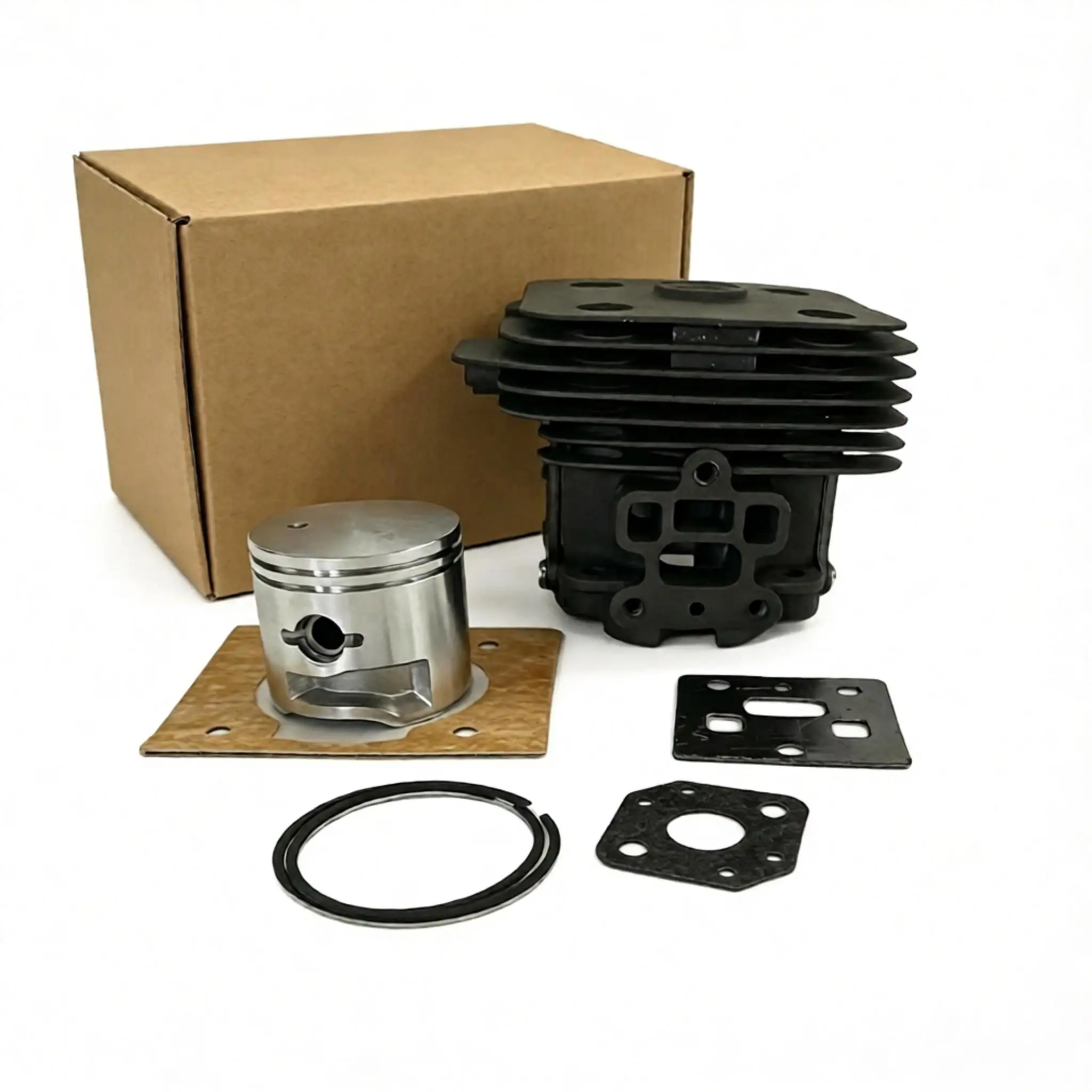 Cylinder Assembly for Husqvarna 253R 253Rb 253Rj 553Rs 553Rbx Lawn Mower Durable Metal Power Tool Accessories