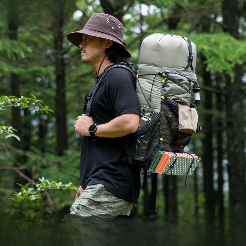 

BSWolf Мужская и женская уличная сумка для скалолазания, легкая сумка для пешего туризма, путешествий, большая емкость, спортивная объединитель 35 л с дождевиком