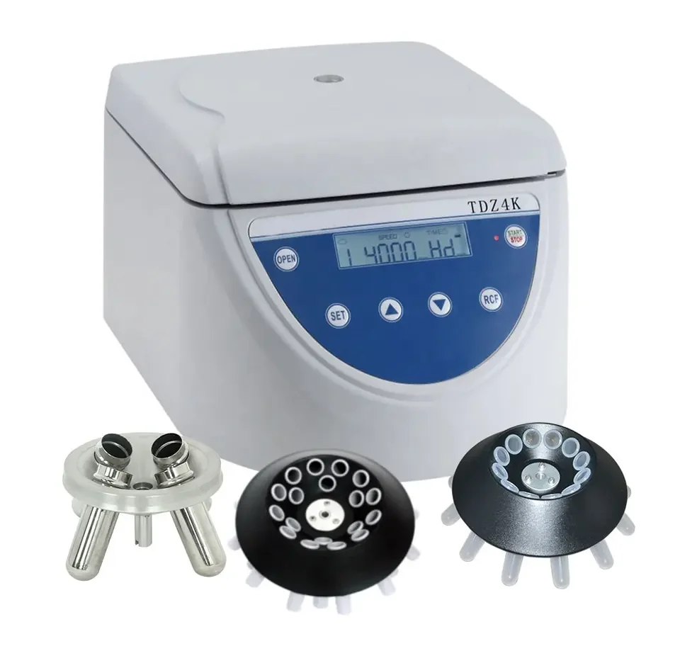 

CHINCAN TDZ4K Laboratory Benchtop Low Speed Centrifuge 4000r/min with LCD Display OEM Customizable