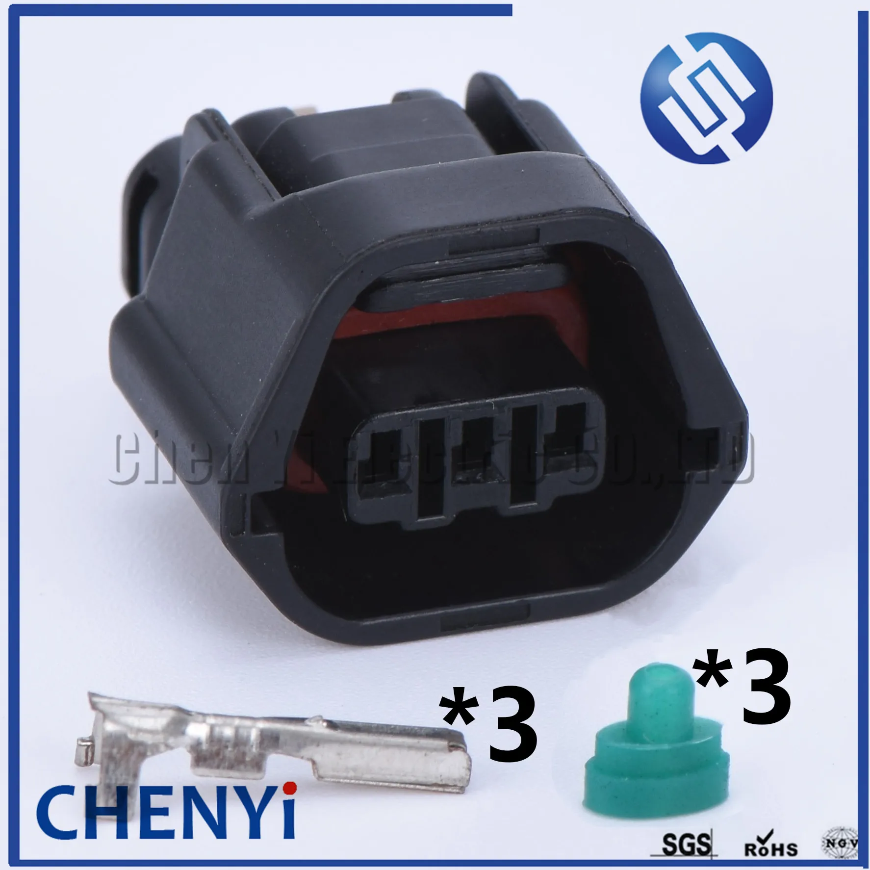 2 Set 3 Pin 7283-8730-30 7182-8730-30 Wheel Speed Sensor Socket EVO Mivec Camshaft Sensor Plug For Hyundai Kia Nissan MG641234-5