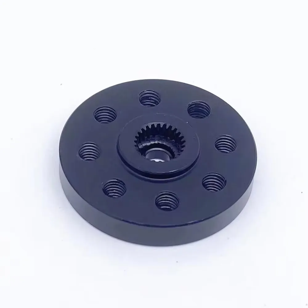 Metal steering gear accessories 25T standard metal steering plate one-word rocking arm small disc robot MG995 / 996 applicable