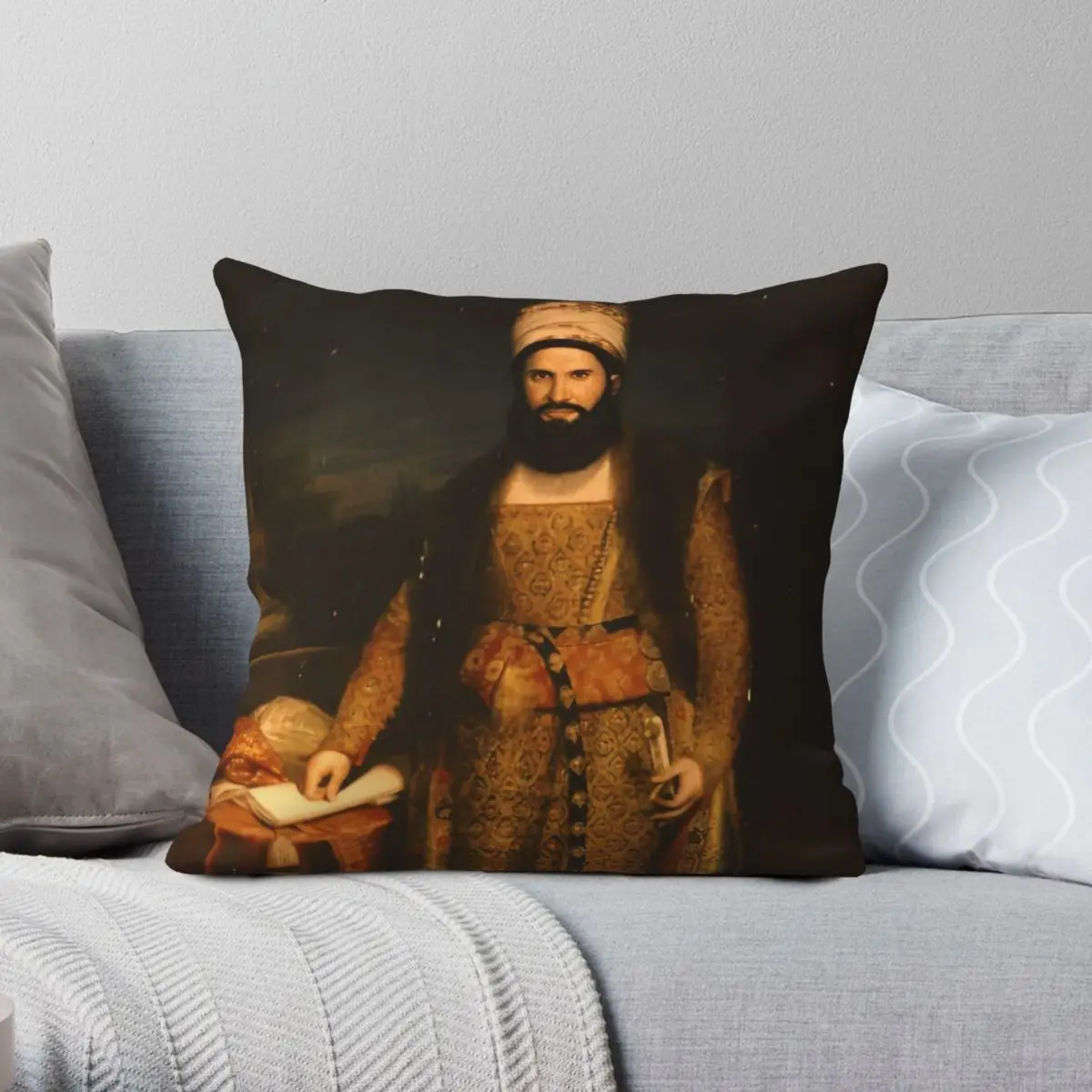 What We Do In The Shadows Nandor Square Pillowcase Polyester Linen Velvet Pattern Zip Decor Sofa Seater Cushion Cover