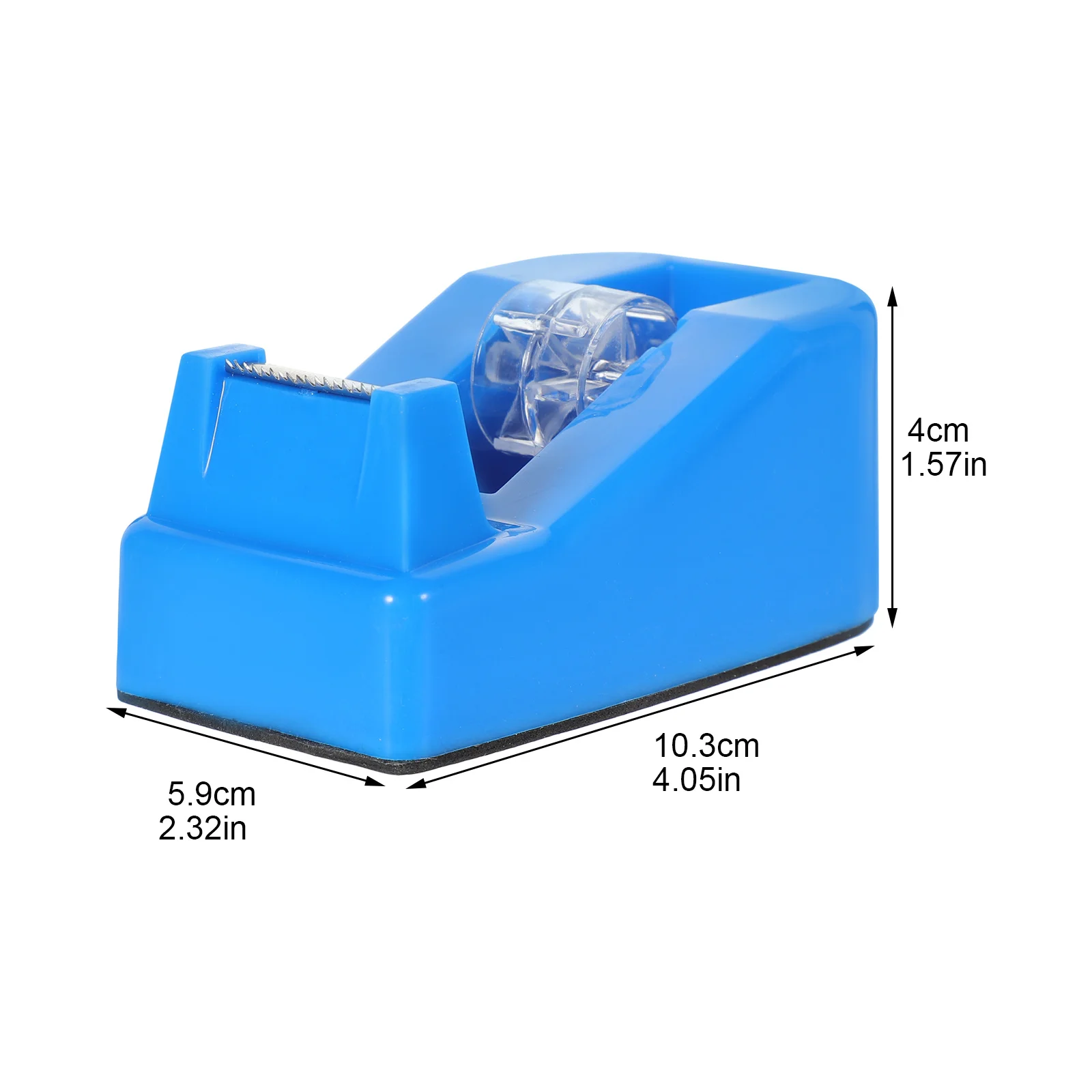 Tape Dispenser Desktop Small Tabletop Organizer For Office School Art Projects Portable Cutter Sticky Tool Storage