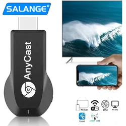 AnyCast-Palo de TV inalámbrico M4 Plus, receptor compatible con Google, HDMI, 1080P, DLNA, Airplay para IOS y Android