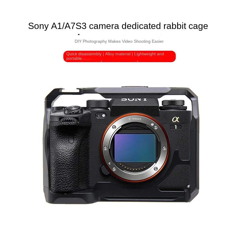 Suitable for Sony A7s3 SLR Camera Mirrorless Camera A1 Metal Live Stabilizer Vertical Shot Bracket