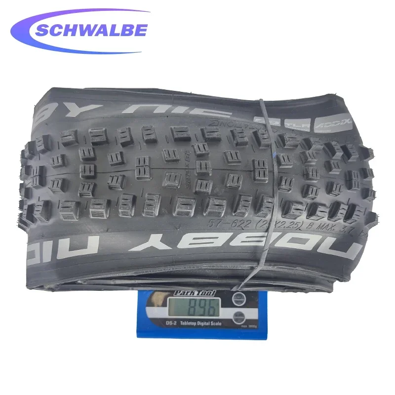 SCHWALBE Original NOBBY NIC 29x2.25 Tubeless Black Folding MTB Bicycle Tire for Tour and All-Mountain XC Tracks Bike Parts