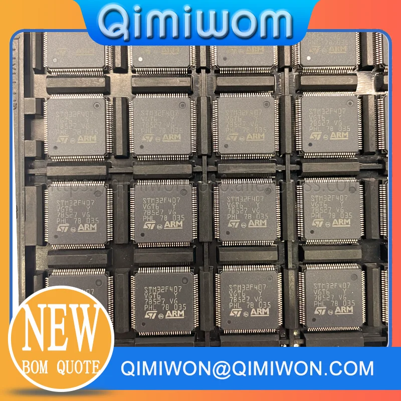 

10pcs/lots STM32F407VGT6 STM32F407 QFP-100 New original IC In stock!