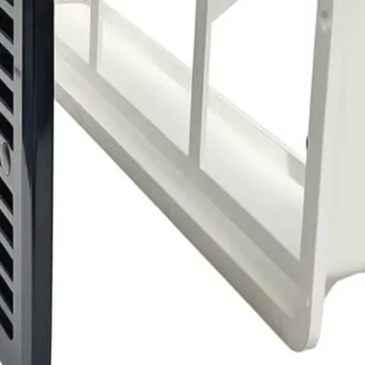 Silent Plastic RV Side Ventilation Fan for Exhaust and For Refrigerator Ventilation Compatible with Standard Mounting Frame
