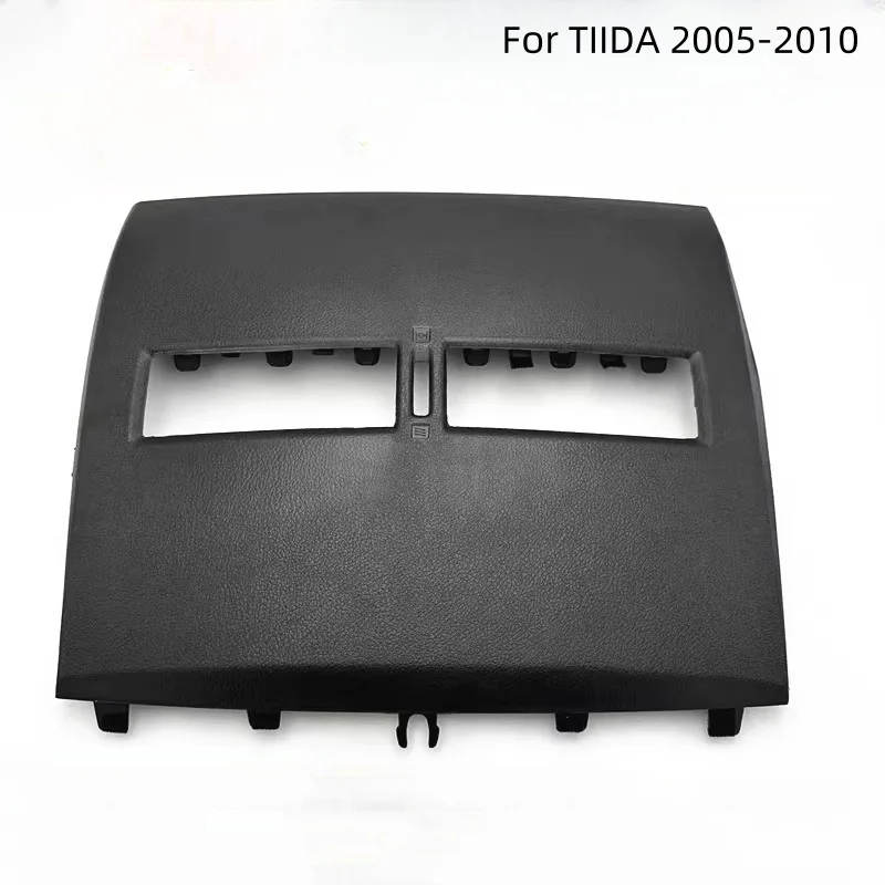 

For NISSAN 2005-2010 TIIDA Instrument Panel Middle Air Conditioning Air Outlet Ventilation Opening Air Vent Panel Black Grey
