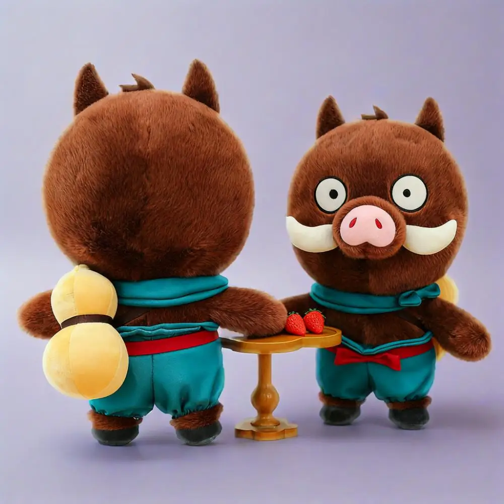 

Pig Monster Plush Toy Anime Game Character Gourd Stuffed Animal Boy Girls Kid Sleeping Cuddle Companion Kawaii Gift Present Idea