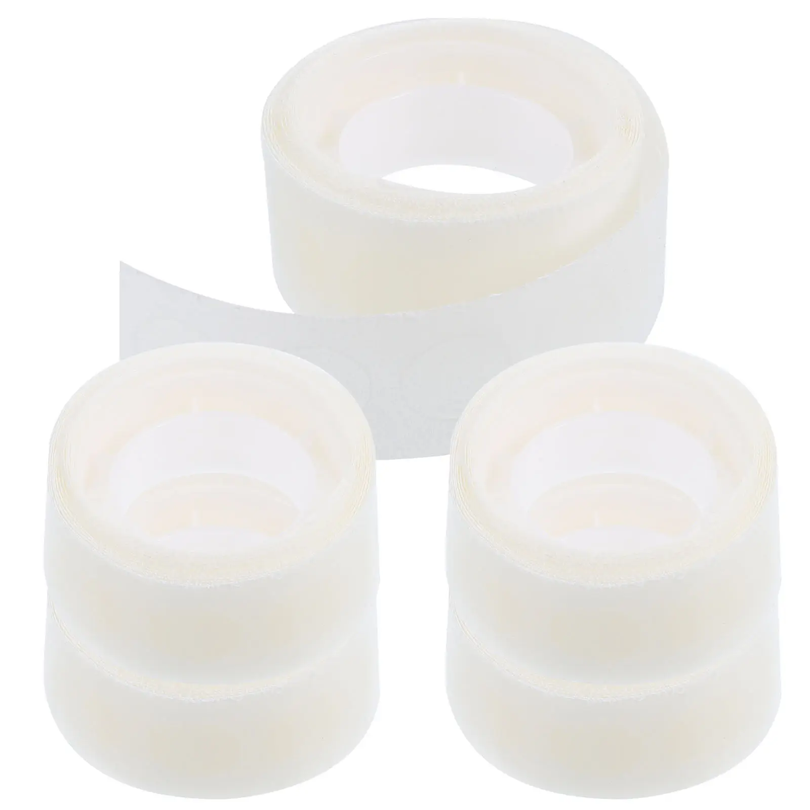 5 Rolls Transparent Double Sided Adhesive Dots Strong Sticky Rubber Craft Tape Non Trace Balloon Sticky Tape Party Decor Sealing