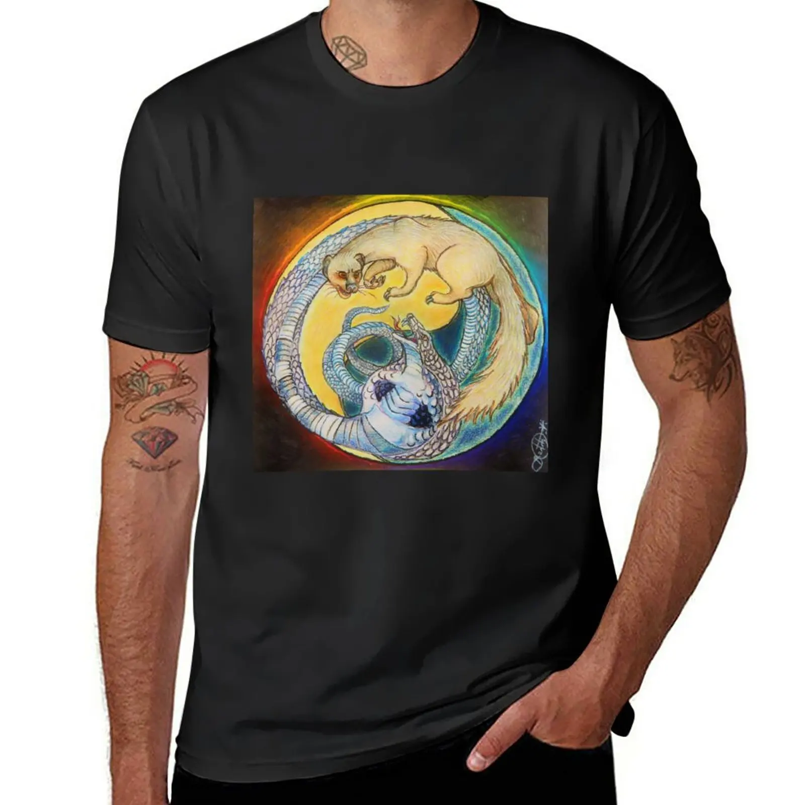 

New Rikki Tikki Tavi Does Battle With Nag T-Shirt funny t shirts boys animal print shirt plus size t shirts men workout shirt