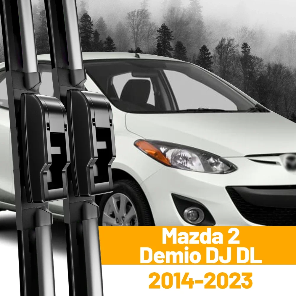 

Wiper Front Wiper Blades For Mazda2 Mazda Demio 2 DJ DL 2014 - 2023 Windshield Windscreen Window 22"+17"+14" Accessories