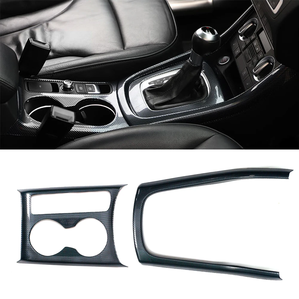 

Для Audi Q3 2013 2014 2015 2016 2017 2018 Автомобильная центральная консоль переключение передач рамка декоративная крышка отделка держатель для напитков аксессуары