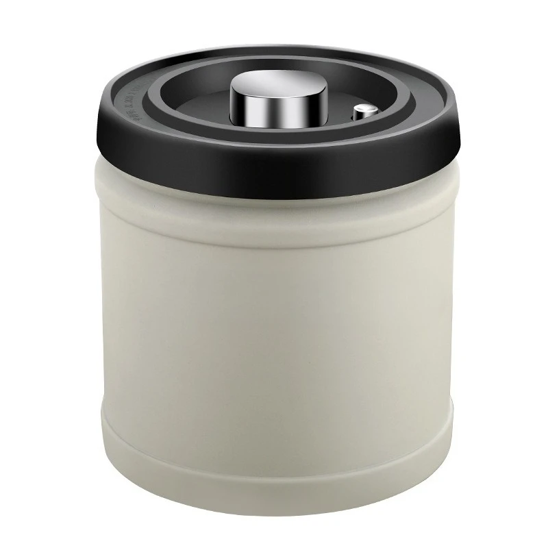 

Vacuum sealed tank, press-type vacuum coffee bean fresh-keeping tea can dried fruit 304 stainless steel fresh-keeping box