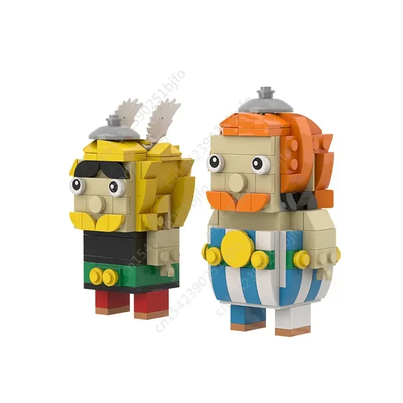 Brickheadz-Moc لعبة سلسلة أفلام لبنات بناء الشكل ، تجميع نموذج ، شخصية أنيمي ، لعبة الطوب ، هدية الطفل