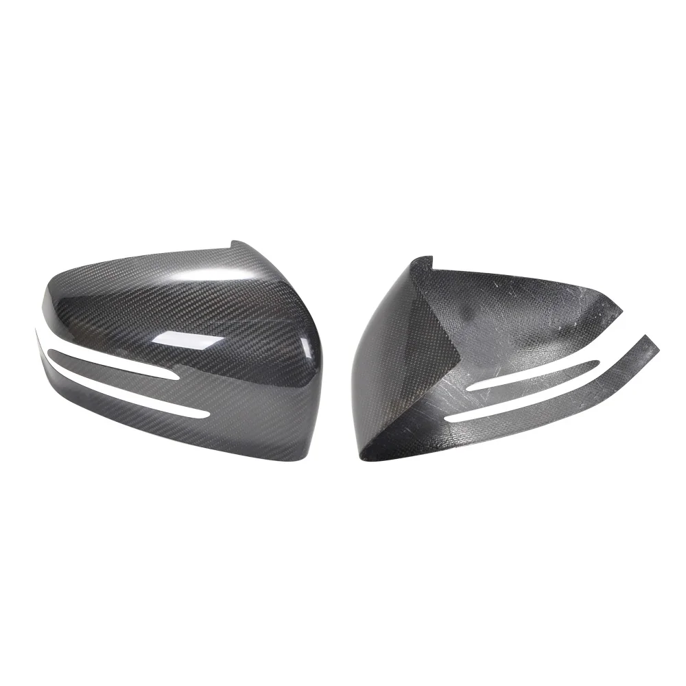 Real Carbon Side Mirror Cover Rearview Mirror Caps For Mercedes G Class W463 GLE GL GLS ML X166 R Class W251