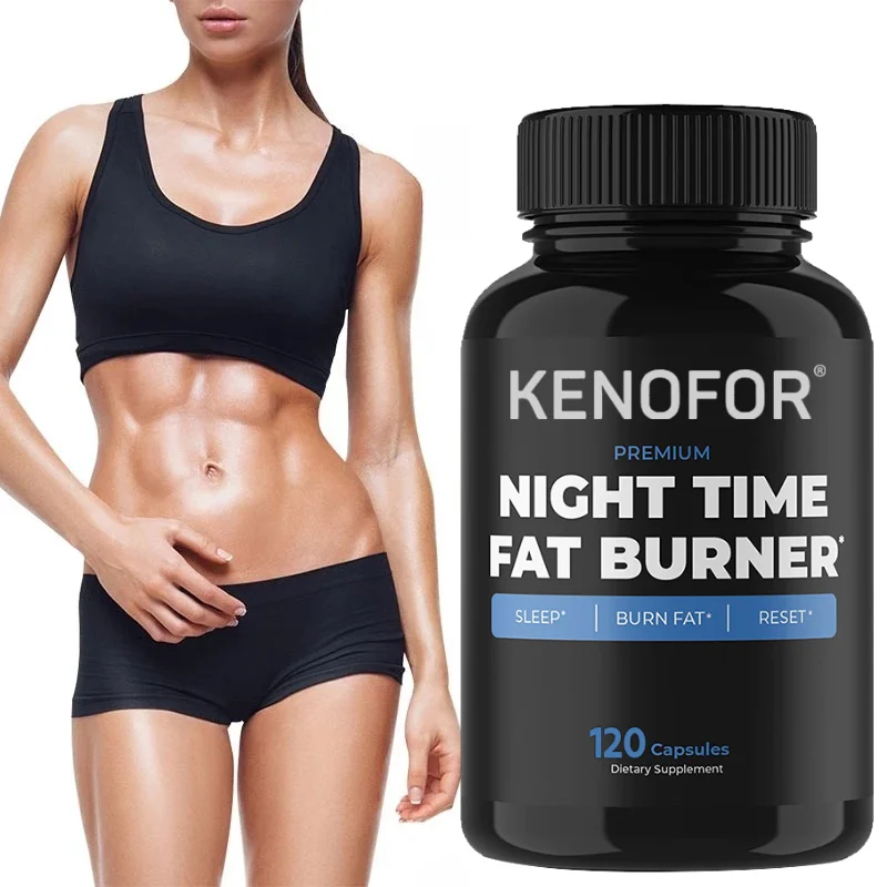 Nighttime Fat Burner Capsules, Overnight Metabolism Booster &  Appetite Suppressant, Supports Fat Cleansing & Restful Sleep
