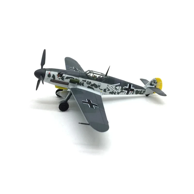 1/72 Scale German WWII BF-109 Fighter Model Diecast Airplanes Military Display Model Aircraft for Collection Classic Model (Jung