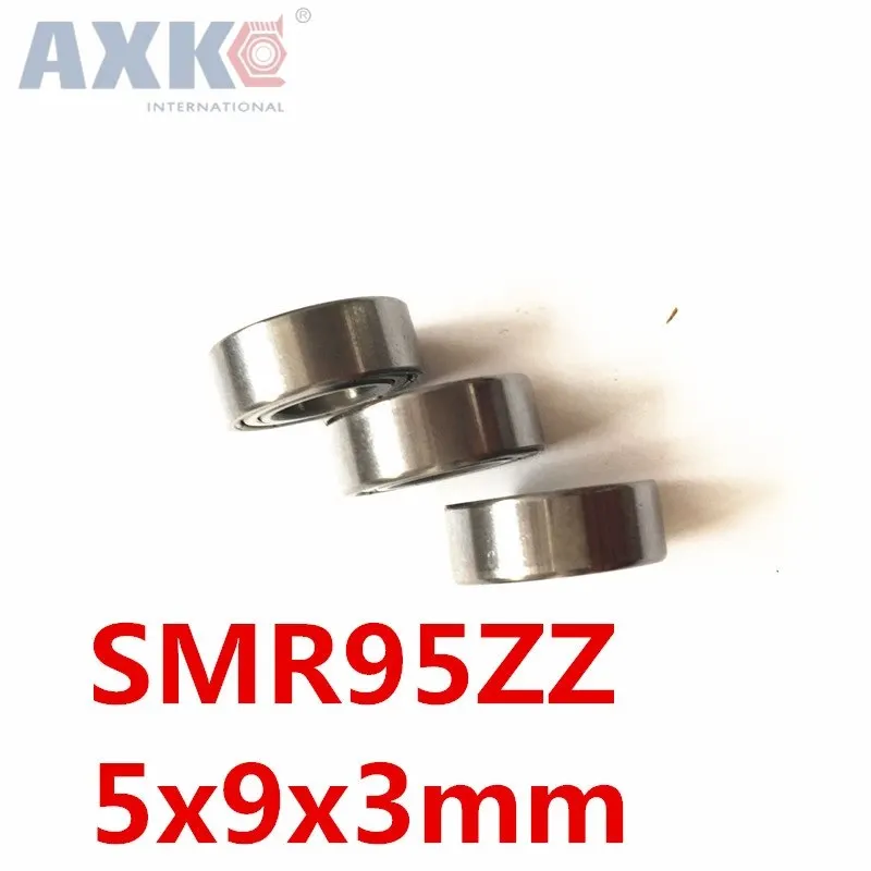 Axk Smr95zz Abec-1 (10pcs) 5x9x3mm Stainless Steel Miniature Ball Bearings Smr95zz