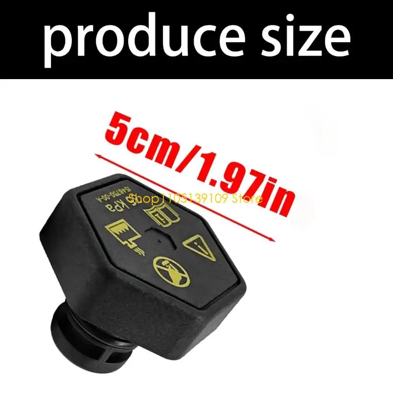 154675000A 安全な漏れ防止のための自動車冷却液リザーバー ボトル キャップ