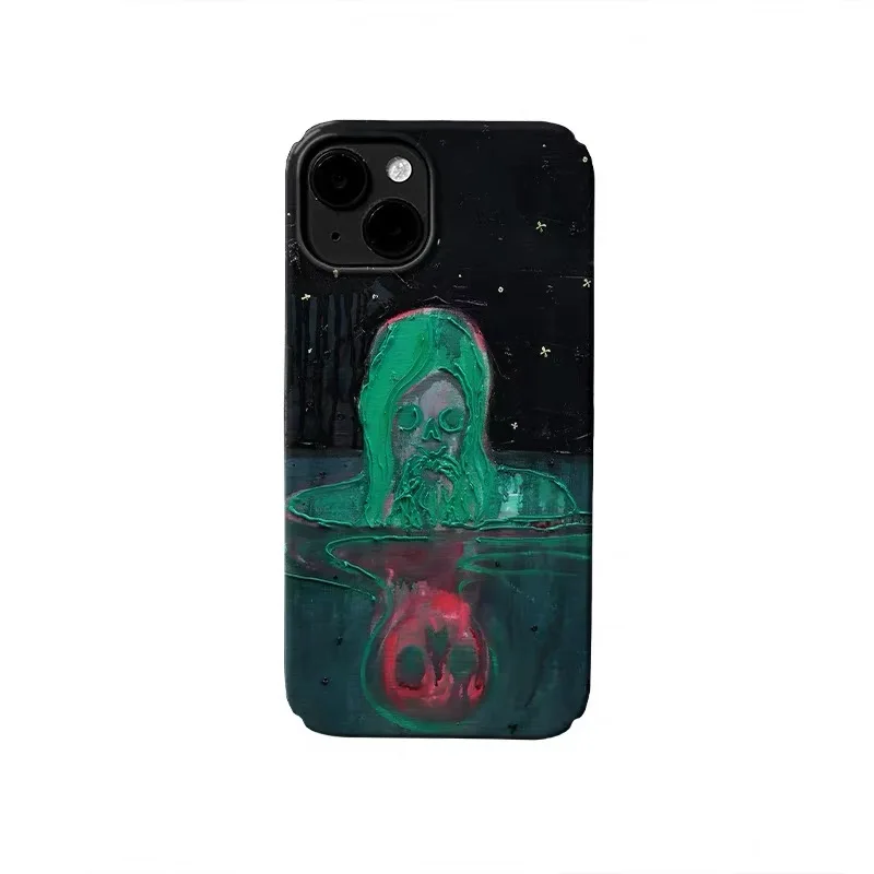 

Ins Green Chemical Solution Phone Case for IPHONE 17 Air 16E 15 PROMAX 14 Plus 13 12 MINI 11 PRO 16Plus XR Acrylic Phone Cover