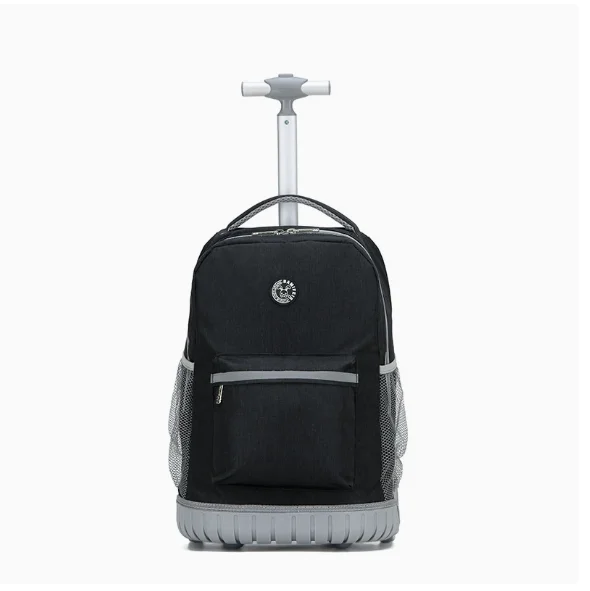 

School backpack with wheels girl 18 inch School Rolling backpack bag Children Wheeled backpack travel Trolley bag for teenagers