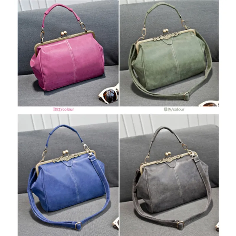 

Women's Postman Bag Frosted Retro Fashion Leisure Lightweight Minimalist Female's Handheld One Shoulder Crossbody Bags