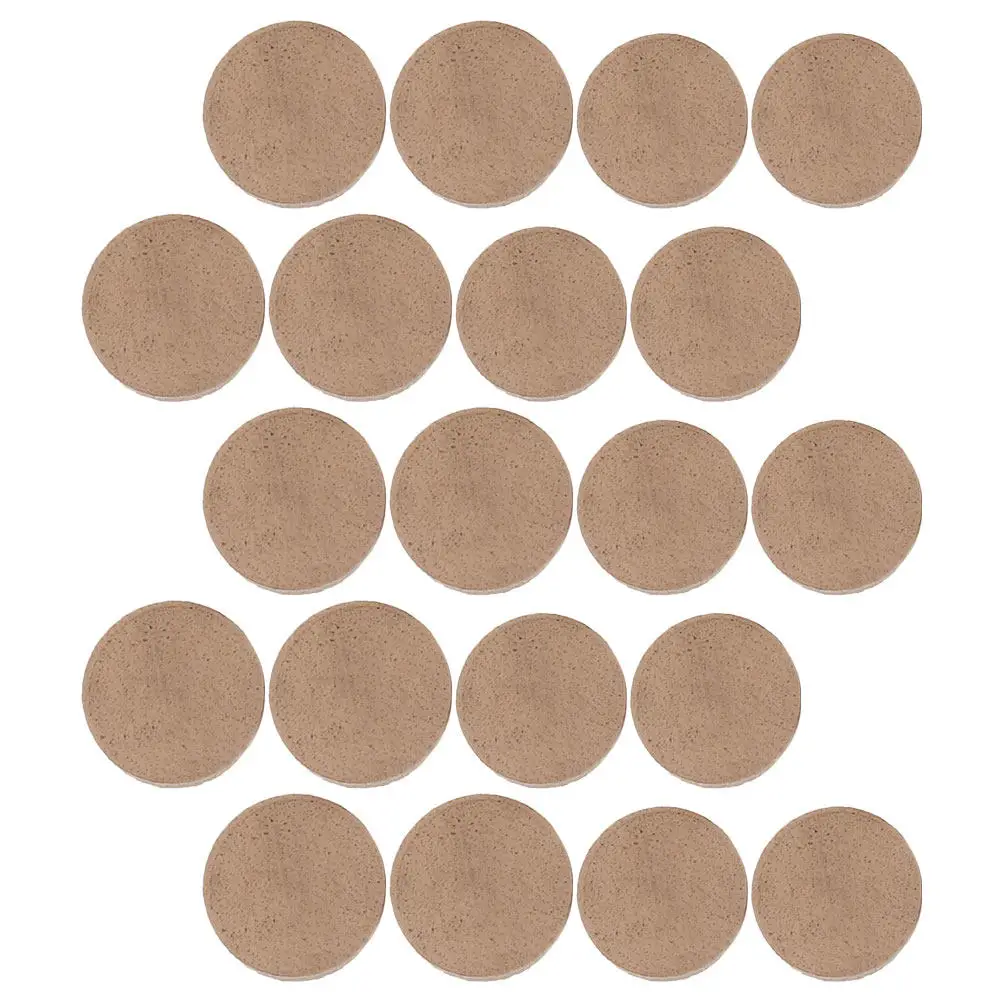 

20Pcs Billiard Cue Tips Replacement Pool Stick Tips Long-Lasting Wear-Resistant Tip Head Portable Cue Parts Essentials