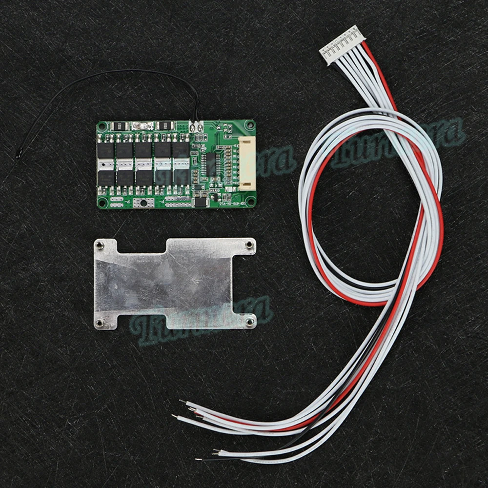 Turmera 7S 25A Balance BMS 24V 29.4V Lithium Battery Protection Board with NTC Temperature Protection for E-bike E-scooter Use