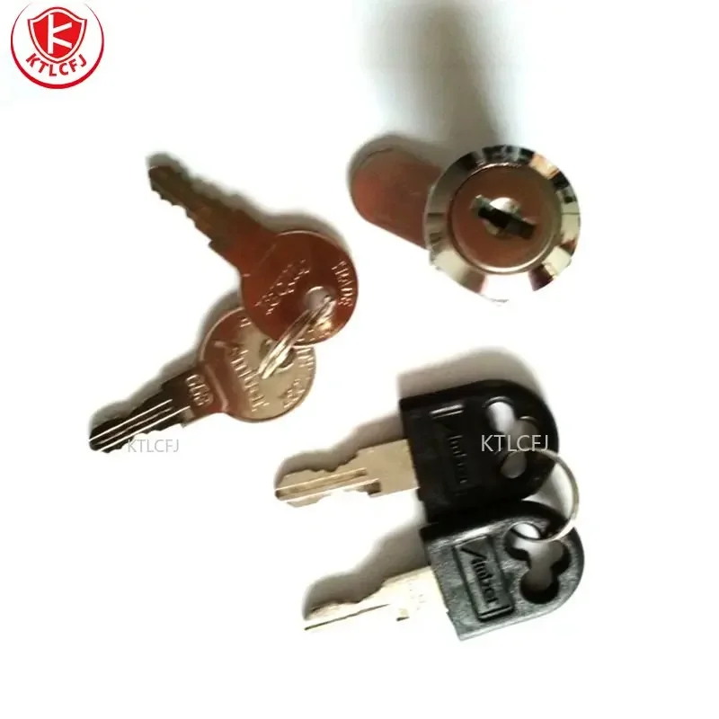 1set 16/20/25/30mm Safe Password Cabinet Lock Distribution Cabinet Safe Deposit Box Plum Blossom Lock Cylinder