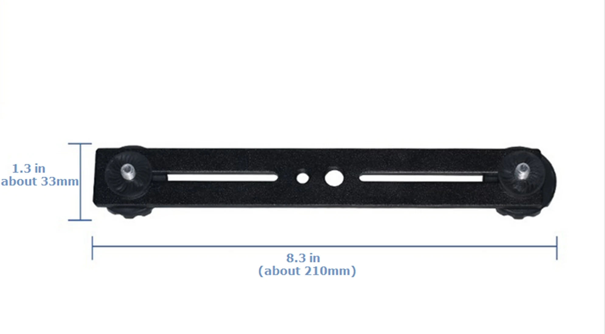 suporte-de-barra-reta-para-flash-externo-de-metal-barra-horizontal-curta-suporte-de-cabeca-dupla-base-de-sapata-interface-universal