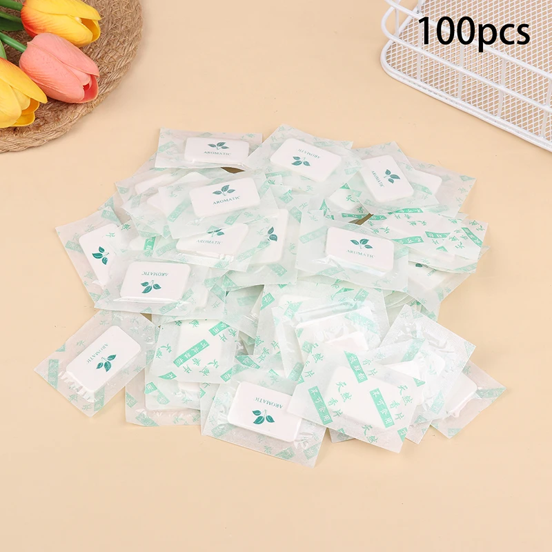 *100Pcs Jasmine Lemon Vanilla Deodorant Sachet Fragrance Bags For Wardrobes Cars And Home Fragrances For Homes Shoe Fresheners