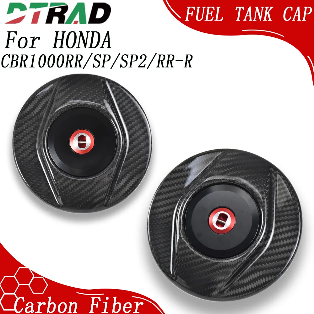 CBR1000RR Carbon Fiber Fuel Tank Cap For HONDA CBR 1000RR SP 2017-2025 RR-R 2020-2025 Motorcycle Quick Release Gas Petrol Cap