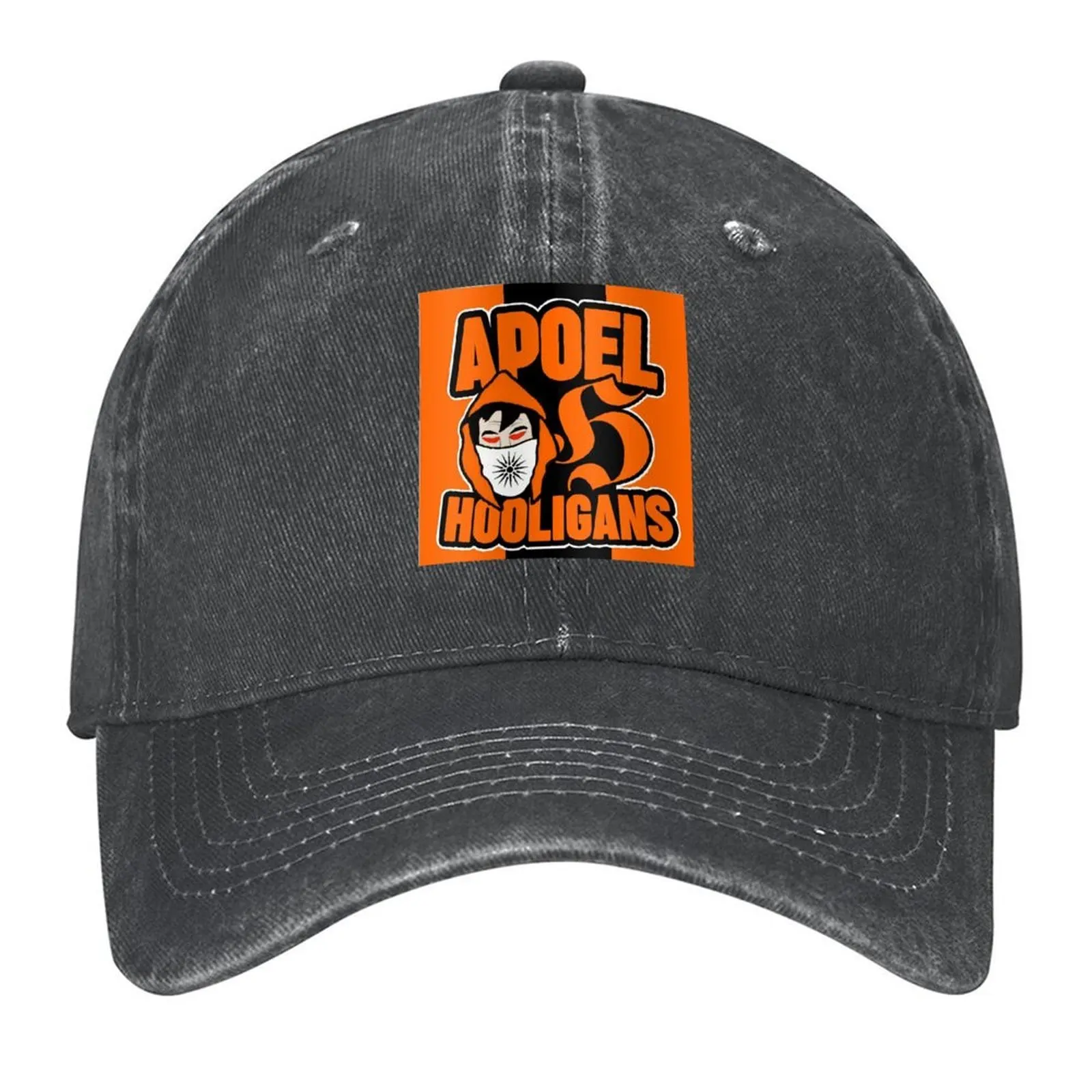 

Apoel Nicosia Football Club Baseball Cap Hat Man Luxury black Rugby designer cap Girl Men's