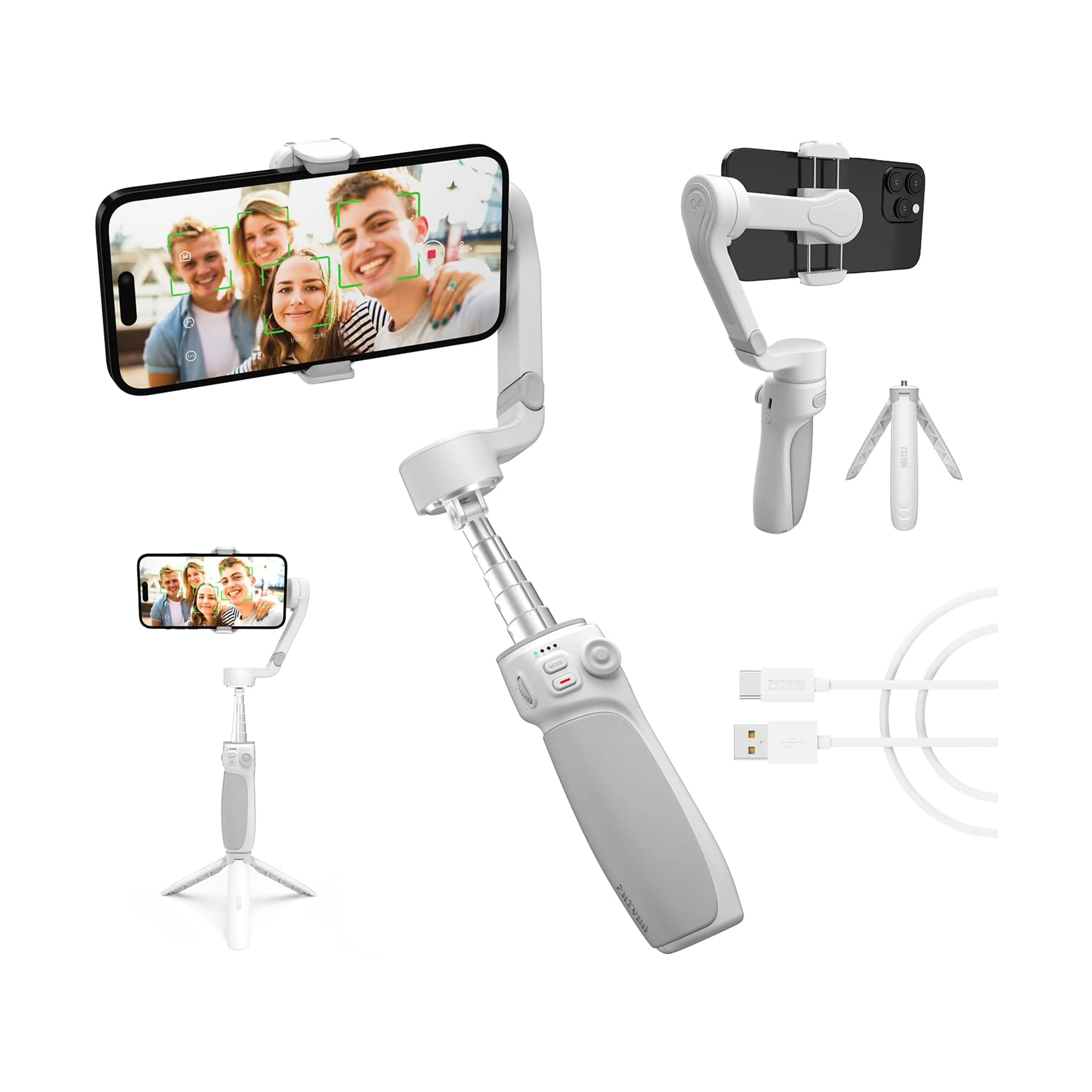 Stabilizzatore cardanico originale Zhiyun Smooth Q4 per smartphone Android Cell Phone IPhone
