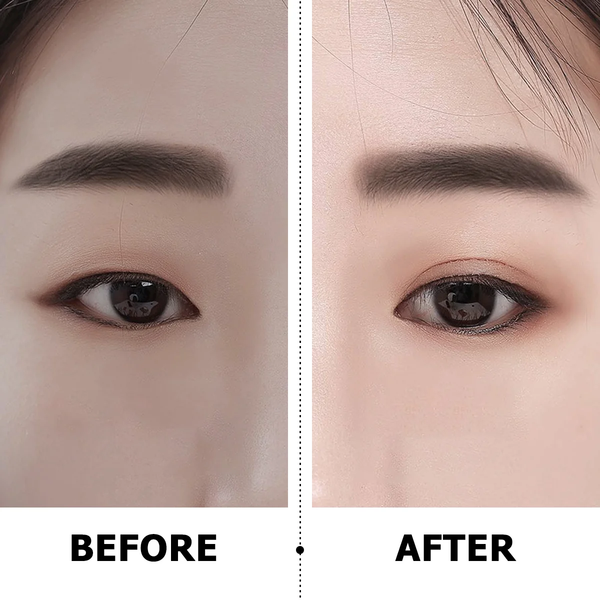 3 لفات شريط جفن مزدوج من الدانتيل ملصق جفن فوري لرفع العين غير مرئي بدون أثر لأداة المكياج #5