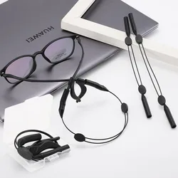 1PC Steel Wire Adjustable Sport Eyeglasses Cord Sunglasses Kids Men Women Glasses Anti Slip Chain Ear Hook Holder String