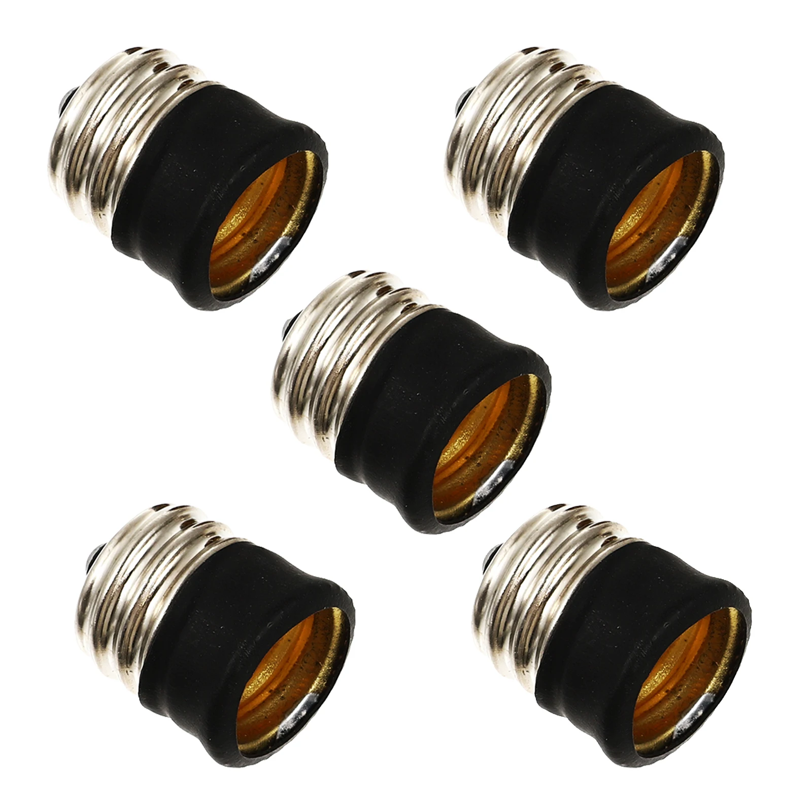 5 قطعة E17 إلى E14 قاعدة مصابيح محول دائم العملي أداء ممتاز E17 إلى E14 قاعدة محول محول مصباح #1