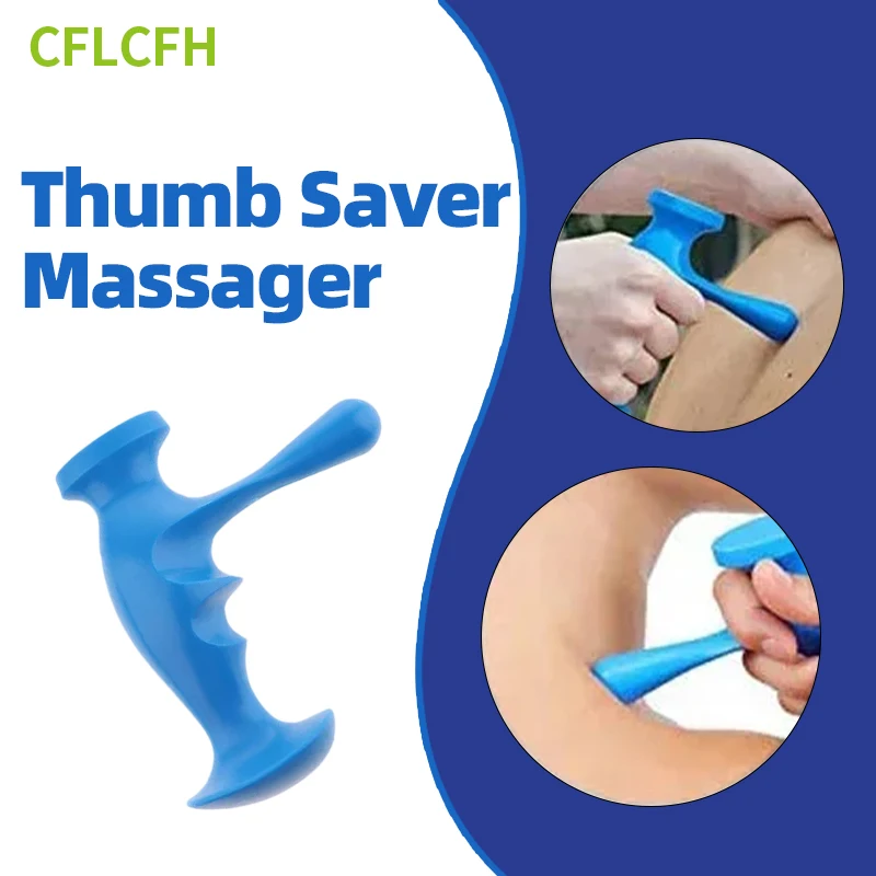 

Thumb Saver Massager Finger Pressure Press Trigger Point Physiotherapy Massage Tool Body Deep Tissue Manual Acupuncture Stick