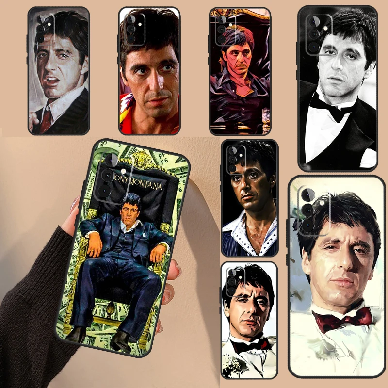 Al Pacino Scarface Case For Samsung Galaxy A34 A54 A24 A14 A13 A23 A33 A53 A12 A22 A32 A52 A51 A71 Back Cover