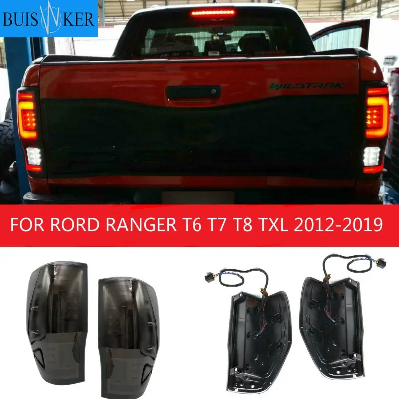 

FOR RORD RANGER T6 T7 T8 TXL 2012-2019 EXTERIOR REAR LED TAIL LIGHTS LAMPS REAR BRAKE LIGHTS REVERSE TURN SIGNAL LIGHTS CAR