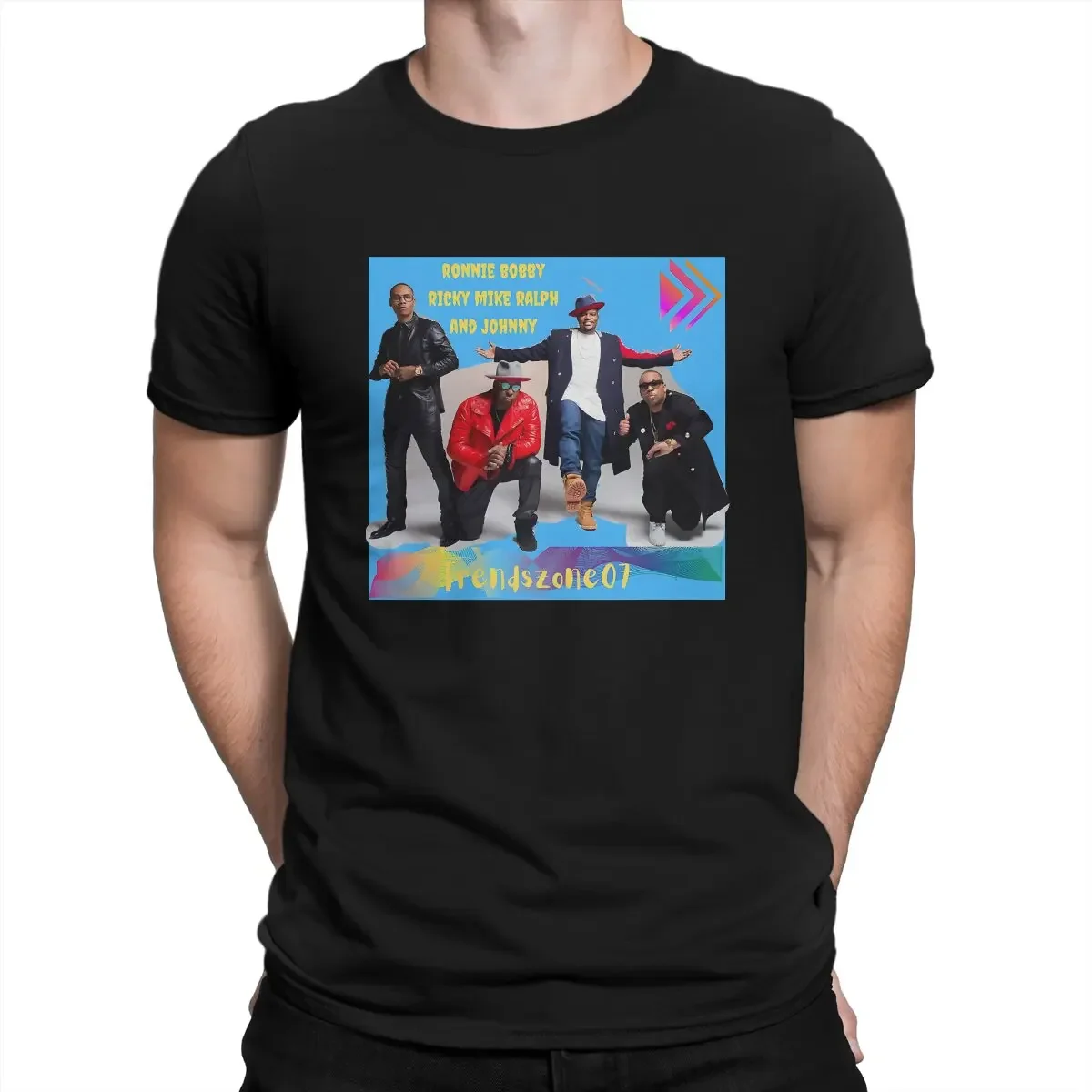 Ronnie Man's TShirt Bell Biv Devoe Crewneck Tops Fabric T Shirt Humor High Quality Gift Idea