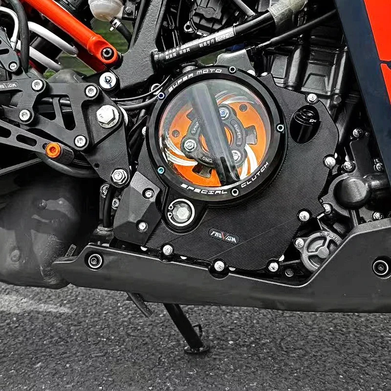 

Clear Clutch Cover For KTM 390 RC 2022 2023 / 390 Adventure ADV 2020 - 2023 / For Husqvarna Vitpilen Svartpilen 401 2021 - 2023