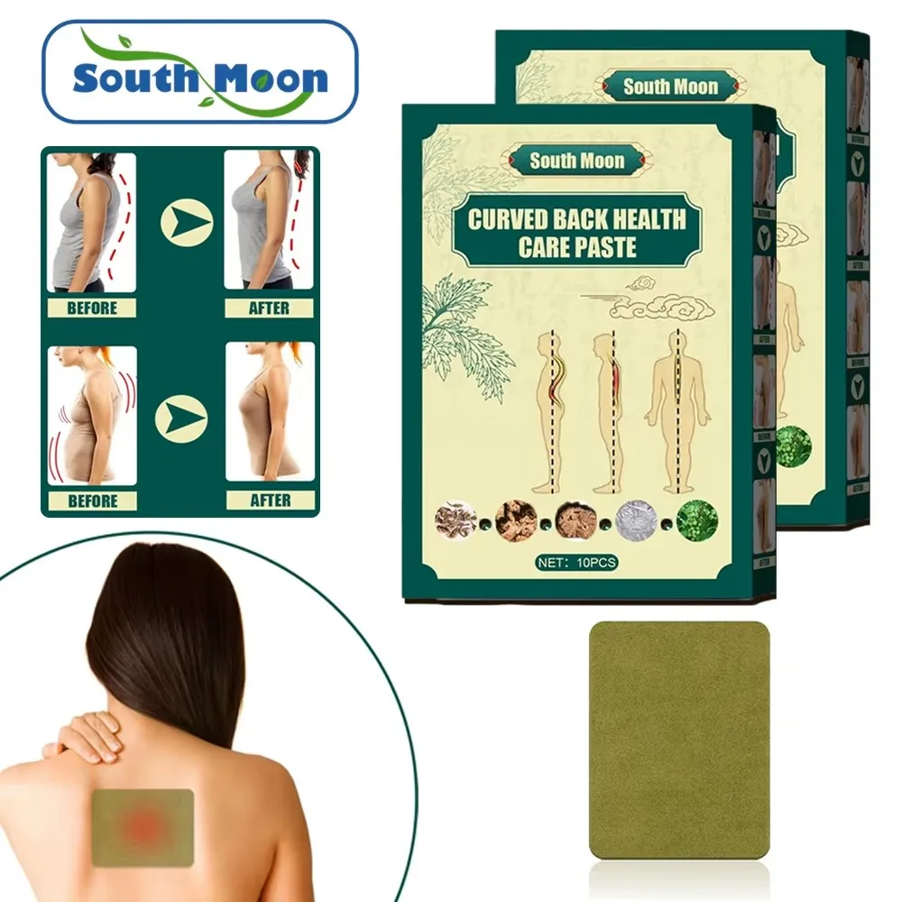 

Hunchback Correction Wormwood Plaster Back Pain Herbal Patch Back Massage Relax Muscles Soothing Patch Lumbar Spine Patch