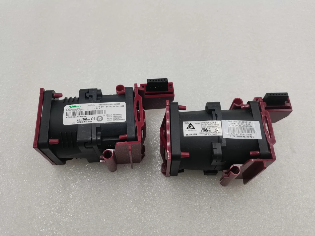 750688-001 792851-001 792852-001 775415-001 PFM0412HS DF09 V40W12BS1M5-08A033 Cooling Fan for HP DL360 GEN9 G9 4056 4cm